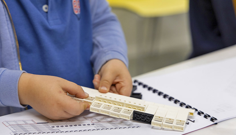 Photo de l'atelier briques
