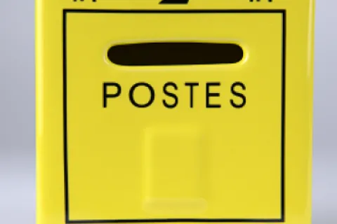 Tirelire boîte aux lettres La Dejoie