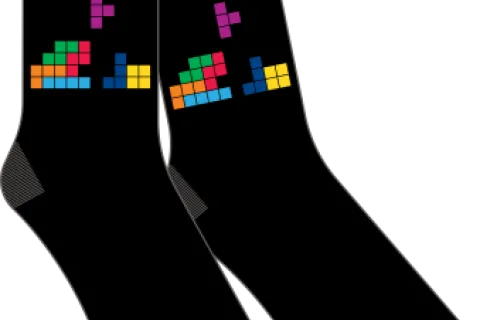 Chaussettes La Poste Tetris