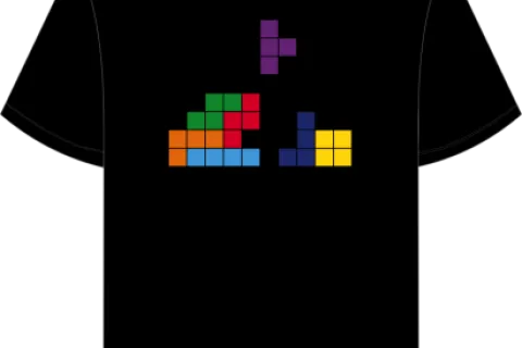tshirt La Poste Tetris