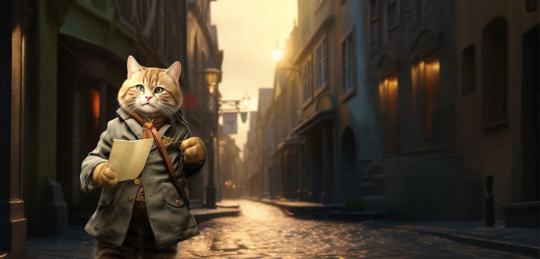 Visuel Mission Postillon avec Chat botté