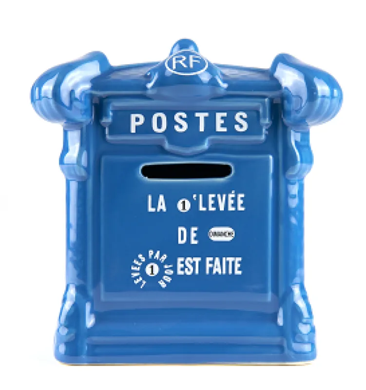 Vue 1 – Tirelire boîte aux lettres Mougeotte