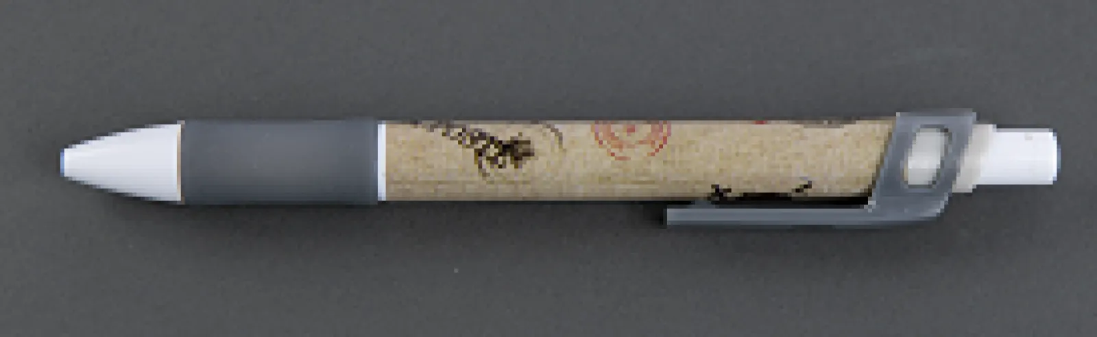 Vue 2 – Stylo vintage gris