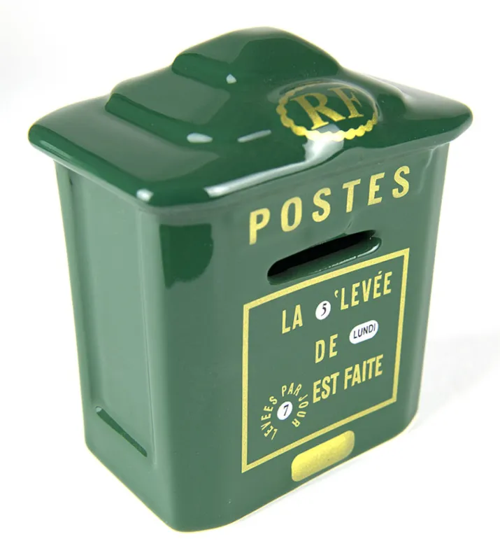Vue 2 – Tirelire boîte aux lettres Delachanal