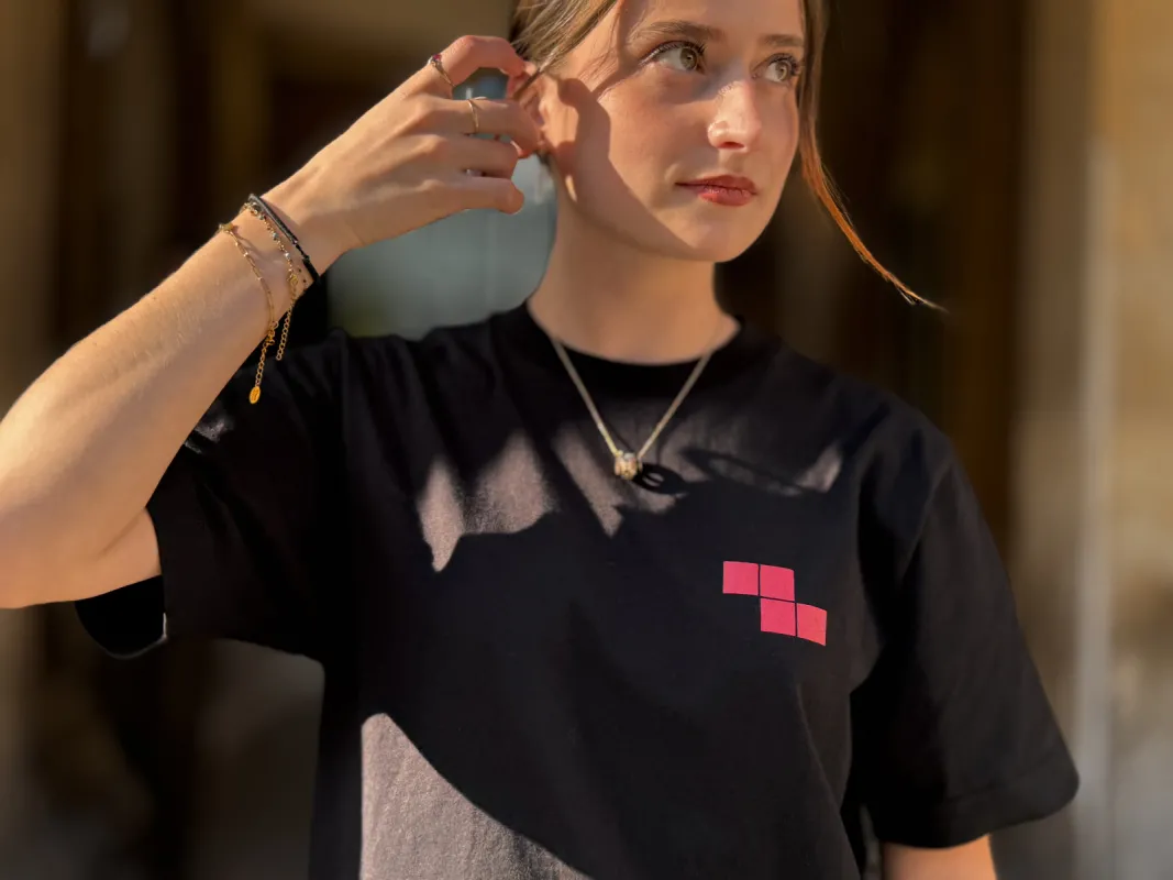 Vue 7 – T-shirt La Poste Tetris 